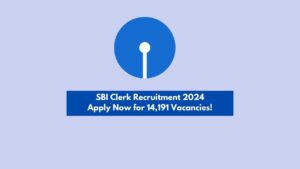 SBI Clerk Notification 2024