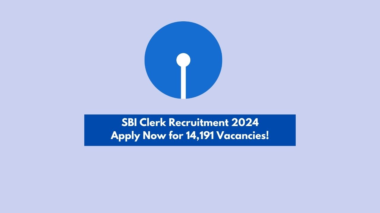 SBI Clerk Notification 2024